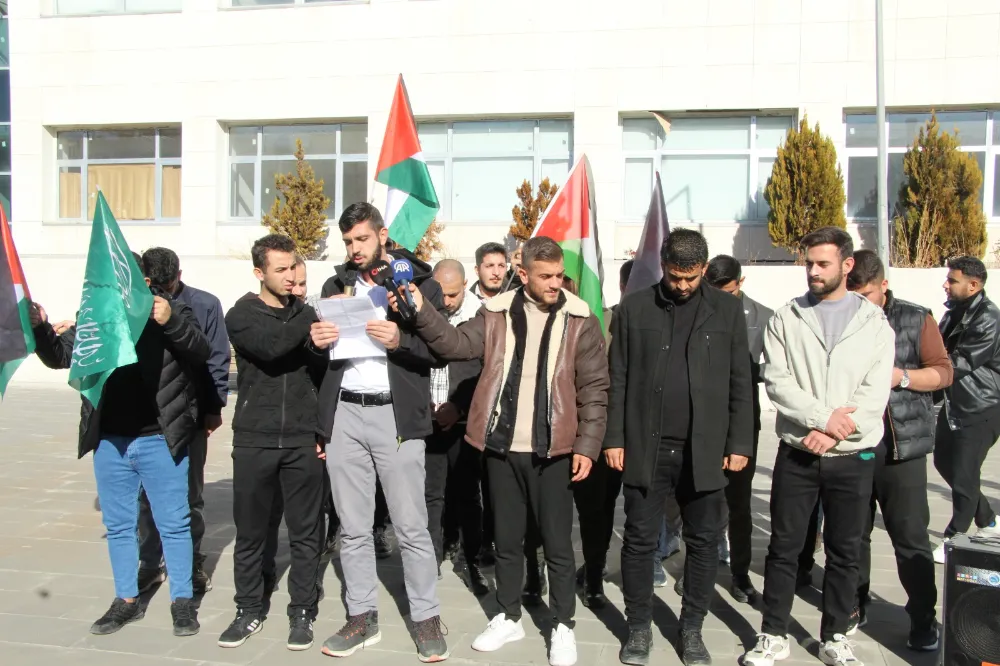 ŞIRNAK’TA KUDÜS’ÜN İSRAİL’İN BAŞKENTİ OLARAK TANINMASI PROTESTO EDİLDİ