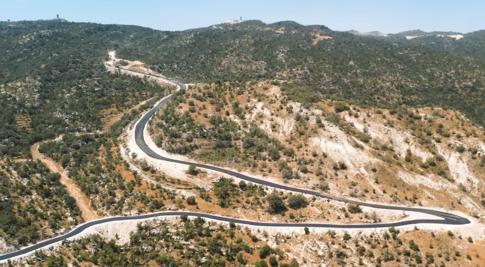 ŞIRNAK’TAN GAZİANTEP’E KADAR YOL, GABAR DAĞI’NDA YAPILDI